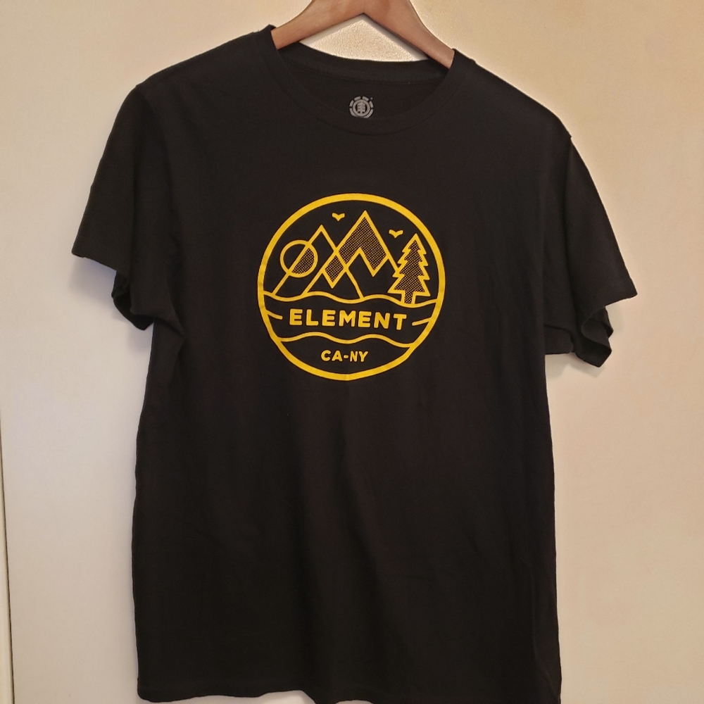 Element Black T-Shirt for Men